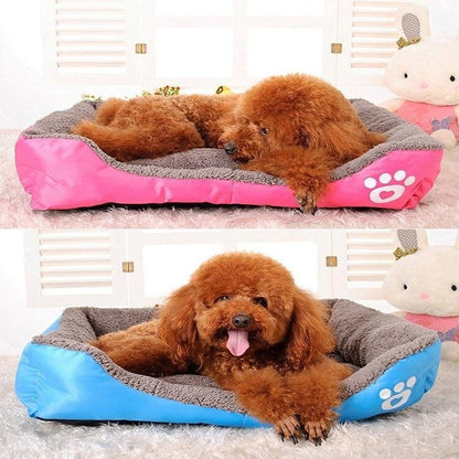 Waterproof Fleece Pet Bed